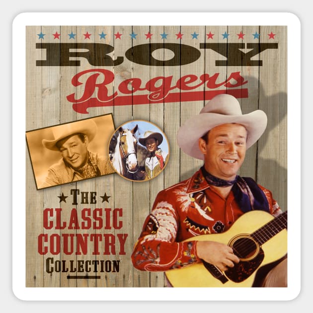 Roy Rogers - The Classic Country Collection Sticker by PLAYDIGITAL2020